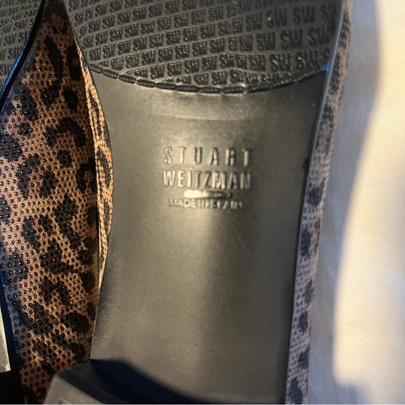 Stuart Weitzman Leopard Print Loafers - Picture 8 of 10